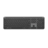 Logitech K950 Signature Slim W/L, BT Keyboard, Multi-OS, Win, Mac, Chrome, Eng/Arb - Graphite