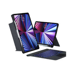 WIWU Mag Touch ipad Keyboard Case 2024 Pro 11" (Arabic+English) Black