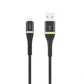 WIWU Wi-C009 A-L 2M Elite Data Cable Black