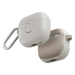 UNIQ CLYDE AIRPODS 4TH GEN (2024) LOCK CASE - MIST GREY (MIST GREY/KHAKI)