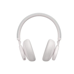 سماعة رأس بلوتوث SIA H501BT PRO بيضاء مزودة بتقنية إلغاء الضوضاء الهجينة ANC