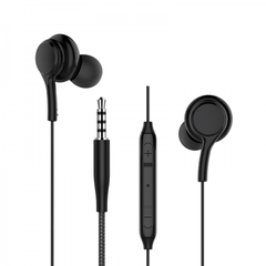 WiWU EB310 3.5mm Audio Jack in-ear stereo wired earphone Black
