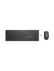HP 230 Wireless Keyboard and Mouse - Arabic/English Keys / Combo Set / Black Color