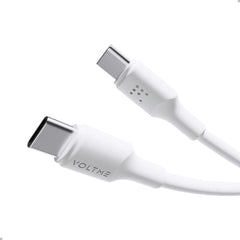 VOLTME Powerlink EDC Series Cable Type C to Type C 1.2M 5A 100W White