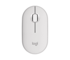 ماوس لاسلكي/بلوتوث من لوجيتك بيبل 2 M350s - أبيض متدرج