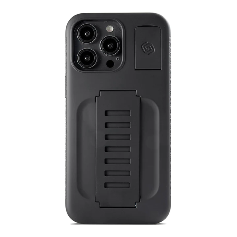 Grip2u Boost Case with Kickstand for iPhone 14 Pro Max,Charcoal
