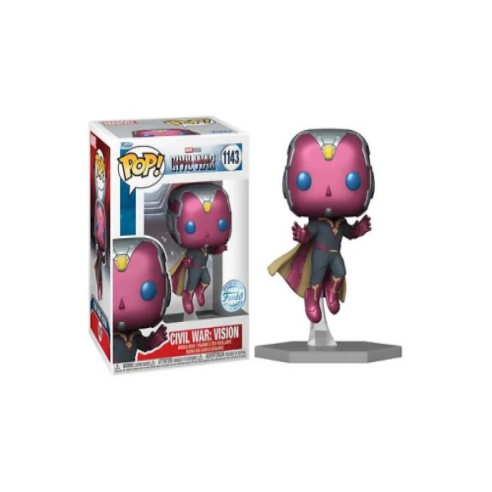 FUNKO MARVEL CIVIL WAR VISION (BUILD-A-SCENE) (EXC) Figure