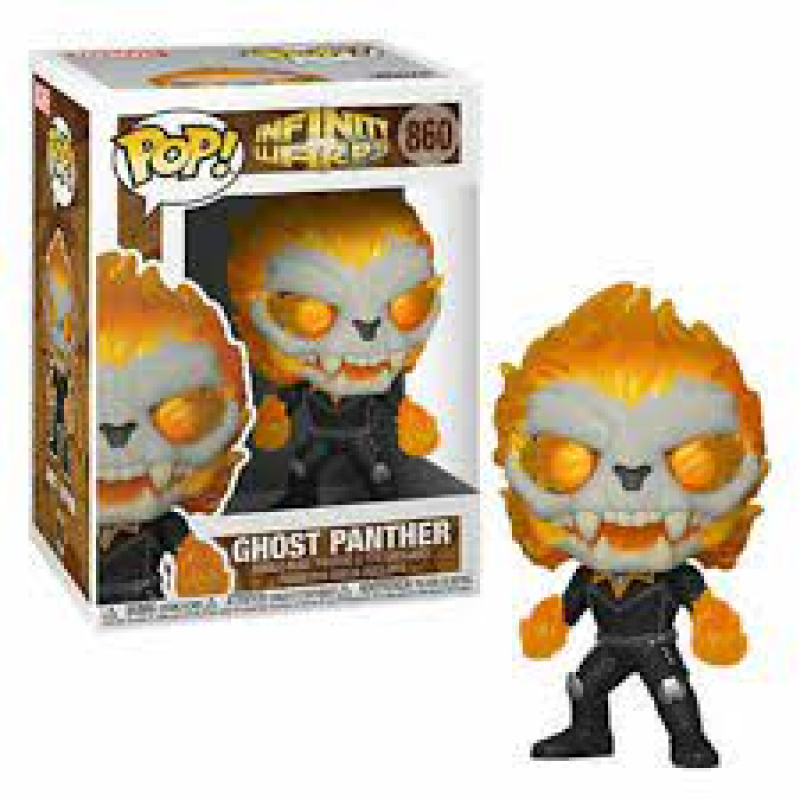 FUNKO Ghost Panther figure from POP Marvel: Infinity Warps
