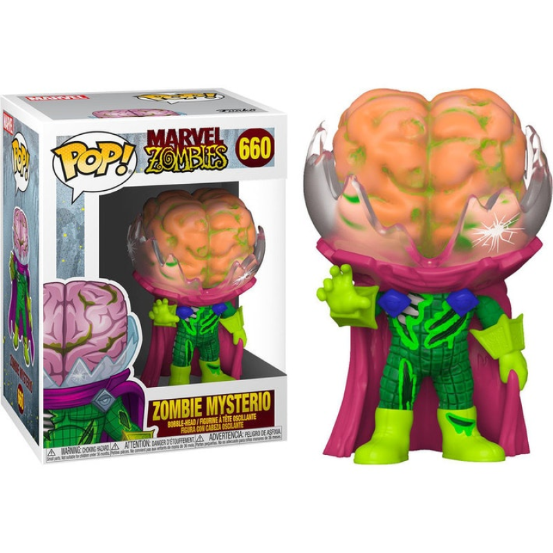 FUNKO Mysterio figure from POP Marvel: Marvel Zombies