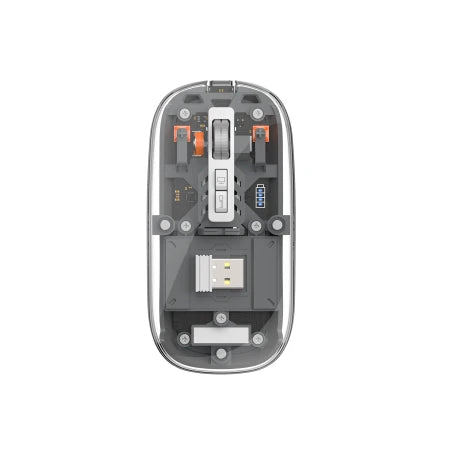 Wiwu Crystal Magnetic Wirless Mouse WM105 (Dual-bluetooth +2.4G three-mode)