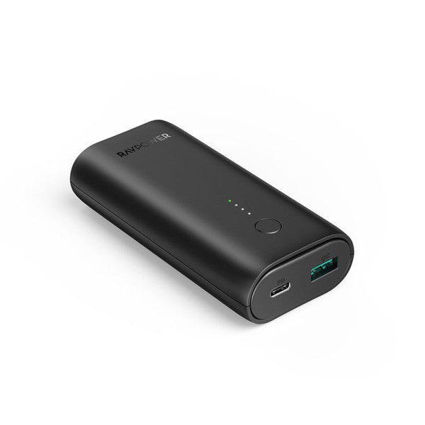 RAVPower RP-PB205DGR 10000mAh PD+QC 20W Power Bank Black