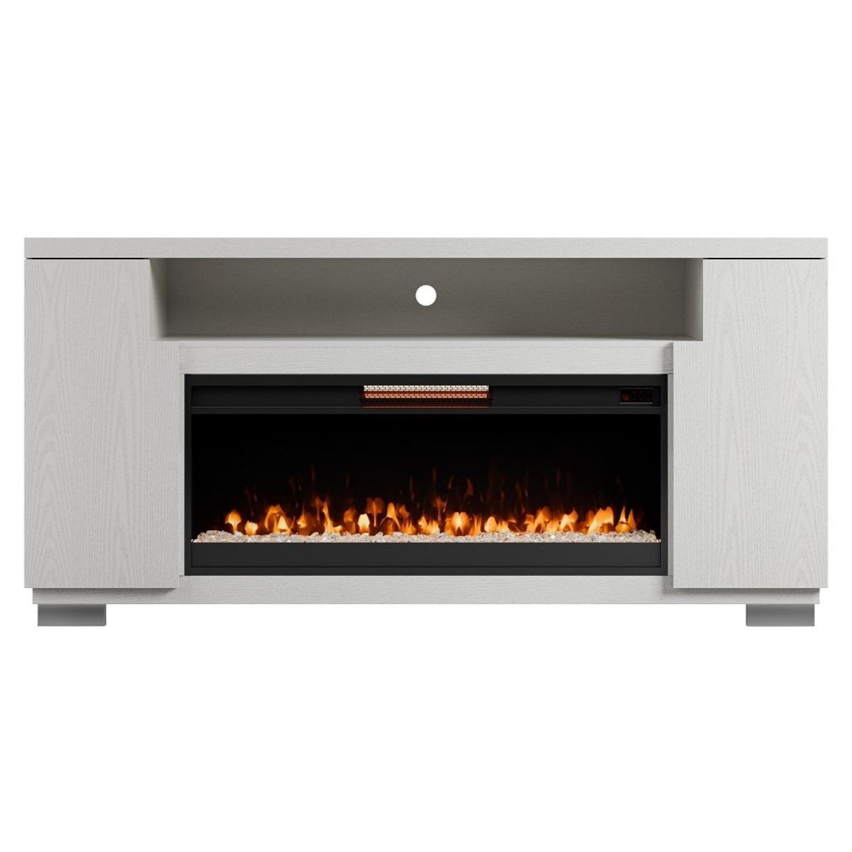 Orca Contemporary Oak Console Up to 86 inch TV