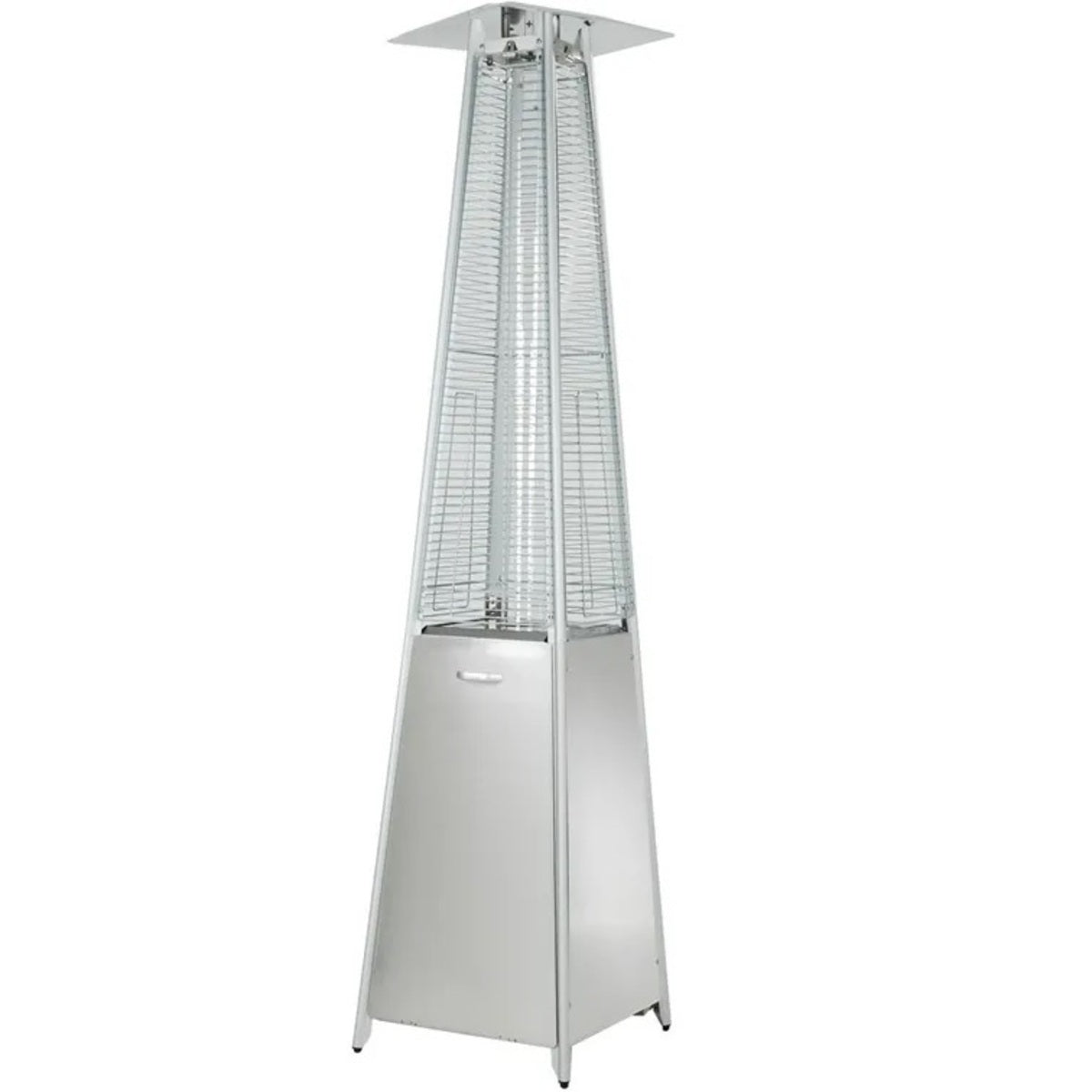 مدفأة فناء خارجية من أدميرال، فضية اللون