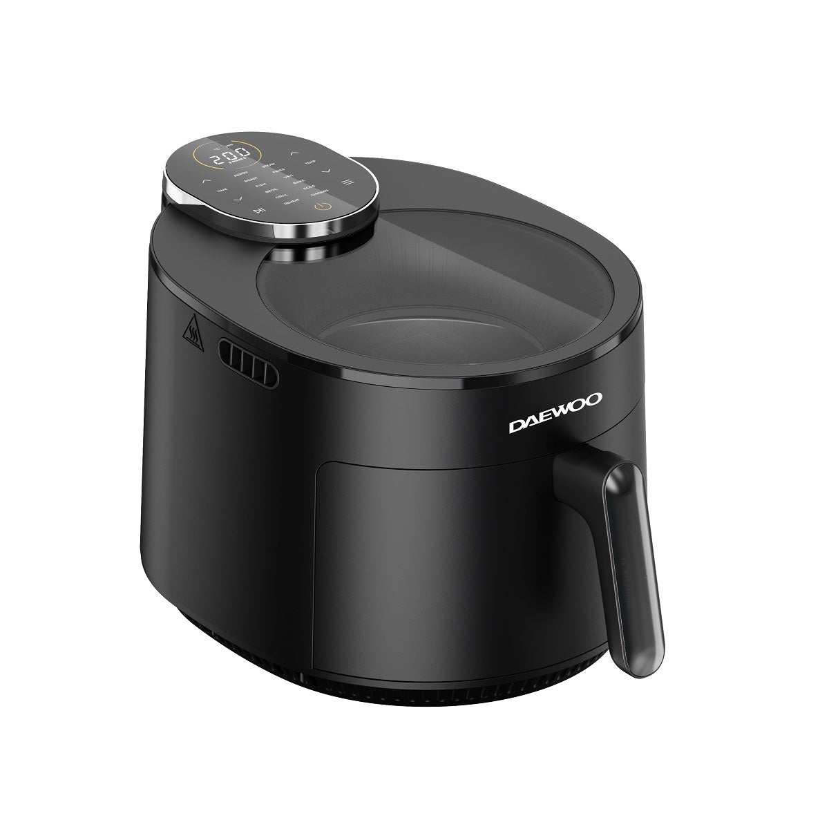 DAEWOO Digital Air Fryer 5.0L LED Touch Display, 12 Preset Modes, 1500W – Black