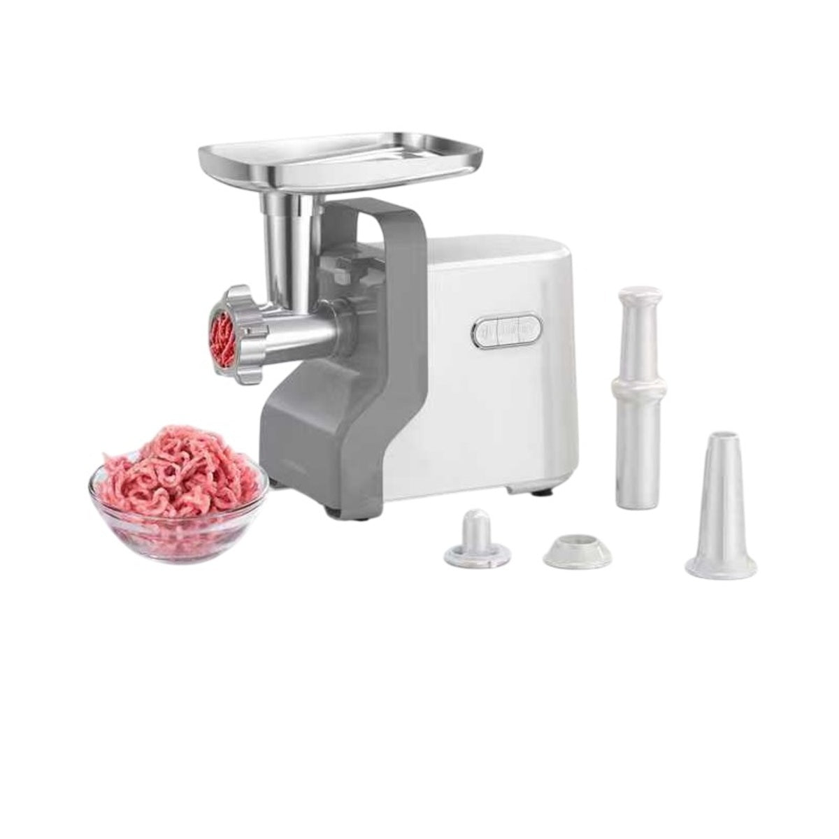 DAEWOO 700W Meat Grinder 2 Speed - Silver / Gray