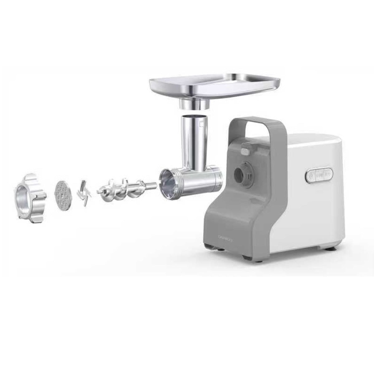 DAEWOO 700W Meat Grinder 2 Speed - Silver / Gray