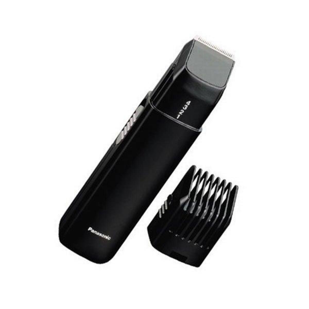 PANASONIC Battery Operated Beard and Moustache Trimmer - Black