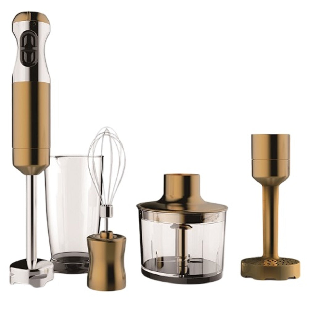 ORCA Hand Blender 400 Watts 2 Speed, Gold