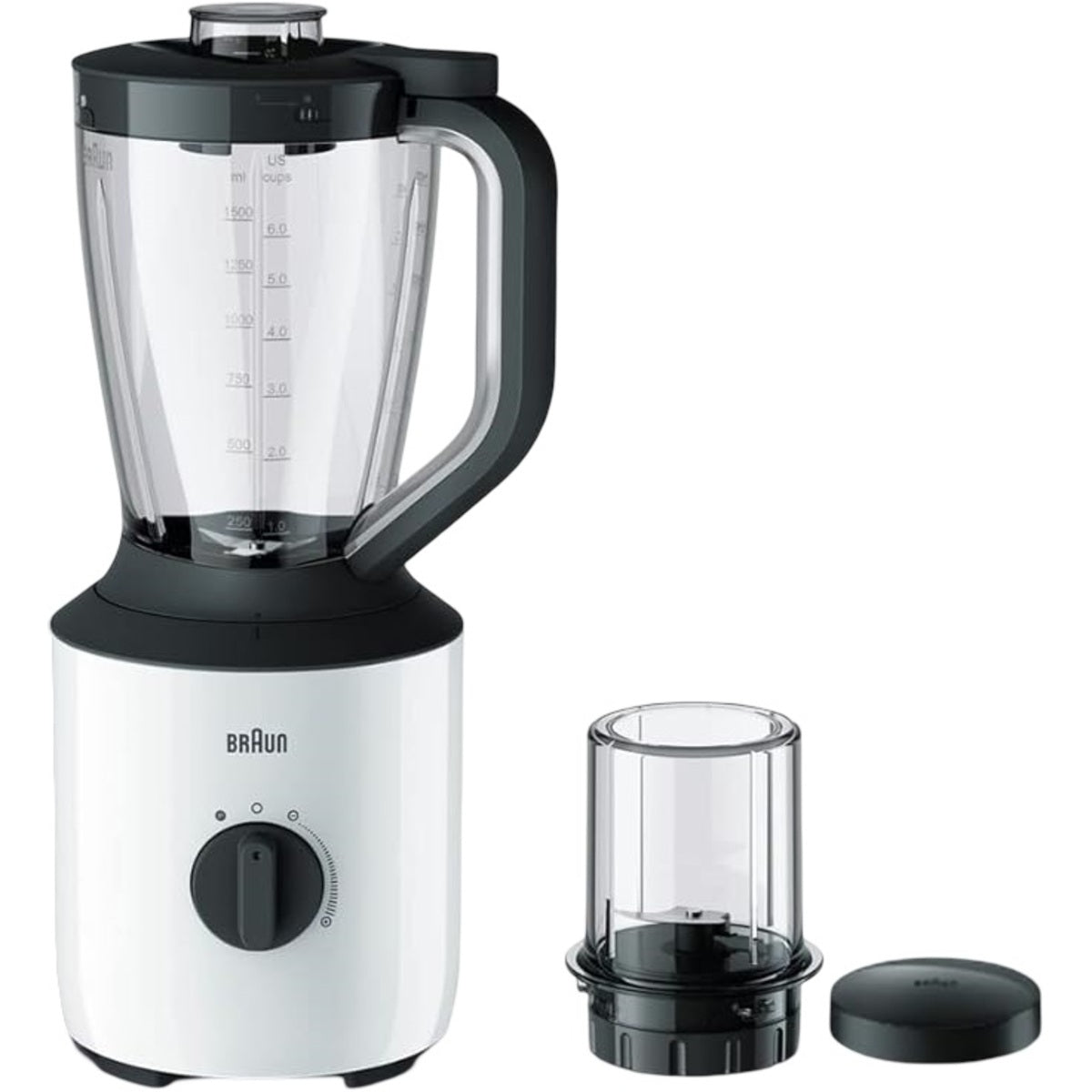BRAUN Blender 800 Watts 2 Liters, White