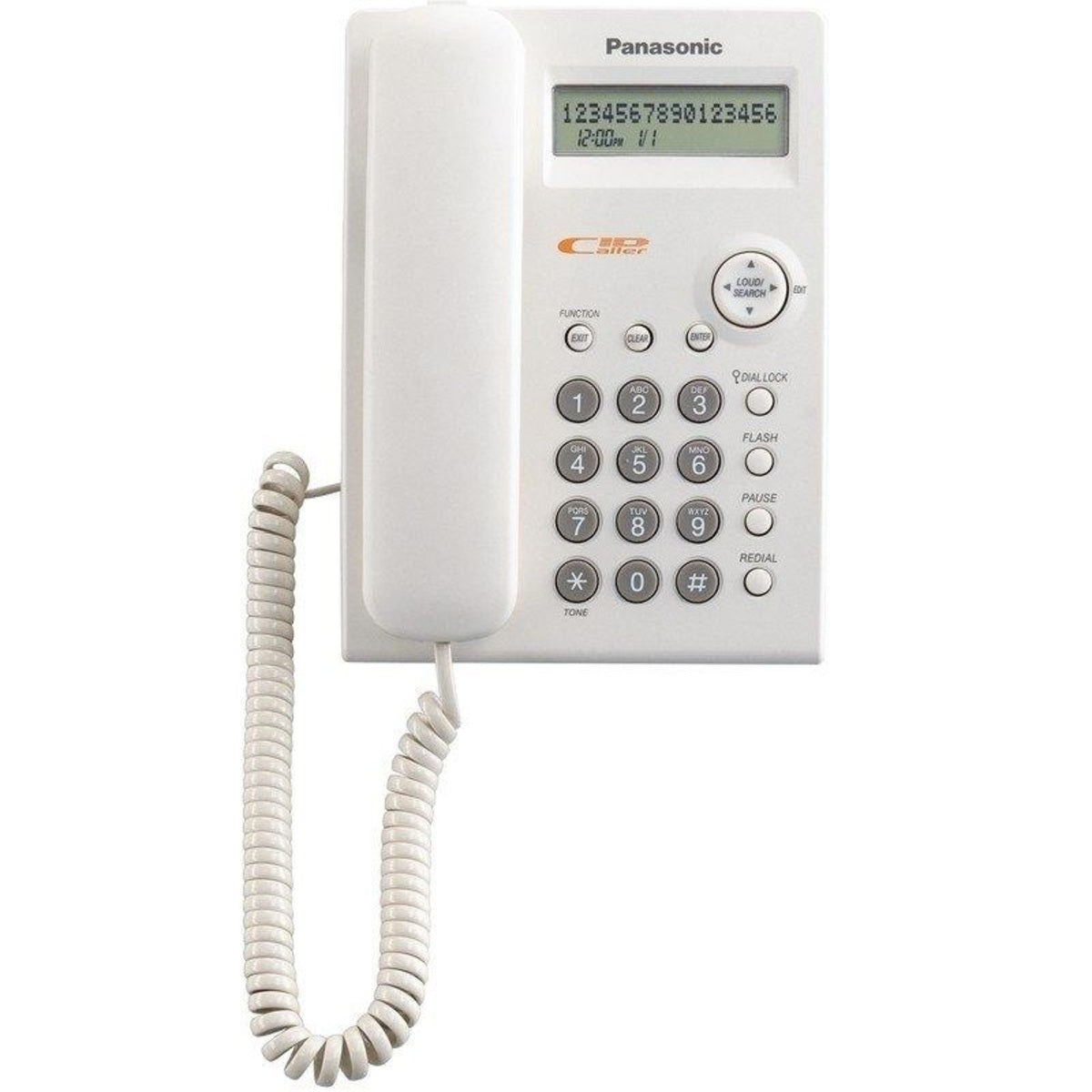 PANASONIC Corded Telephone – White