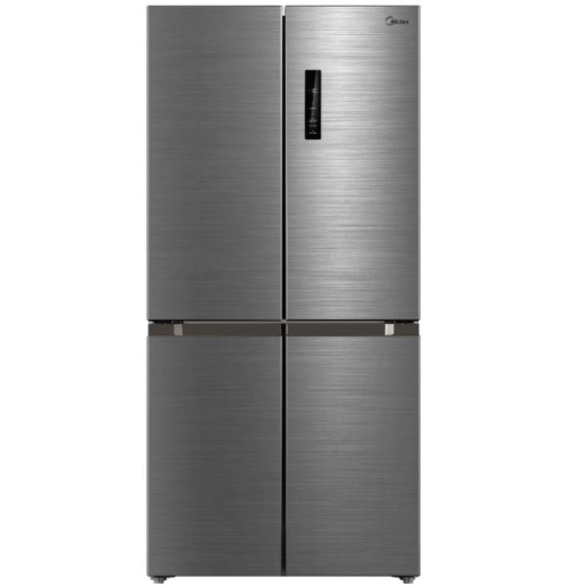 Midea Four Door Refrigerator Net Capacity 474 Liters 16.74 CFT, Bru Steel