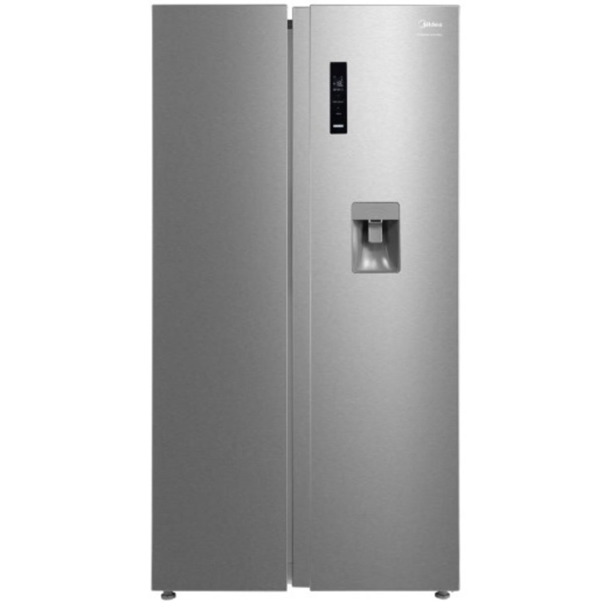 ثلاجة ميديا ​​جنبًا إلى جنب، سعة 735 لترًا (25.9 قدم مكعب)، مصنوعة من الفولاذ المقاوم للصدأ