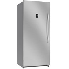 ثلاجة ميديا ​​بفريزر رأسي، 793 لتر، 28 قدم مكعب، برو ستيل