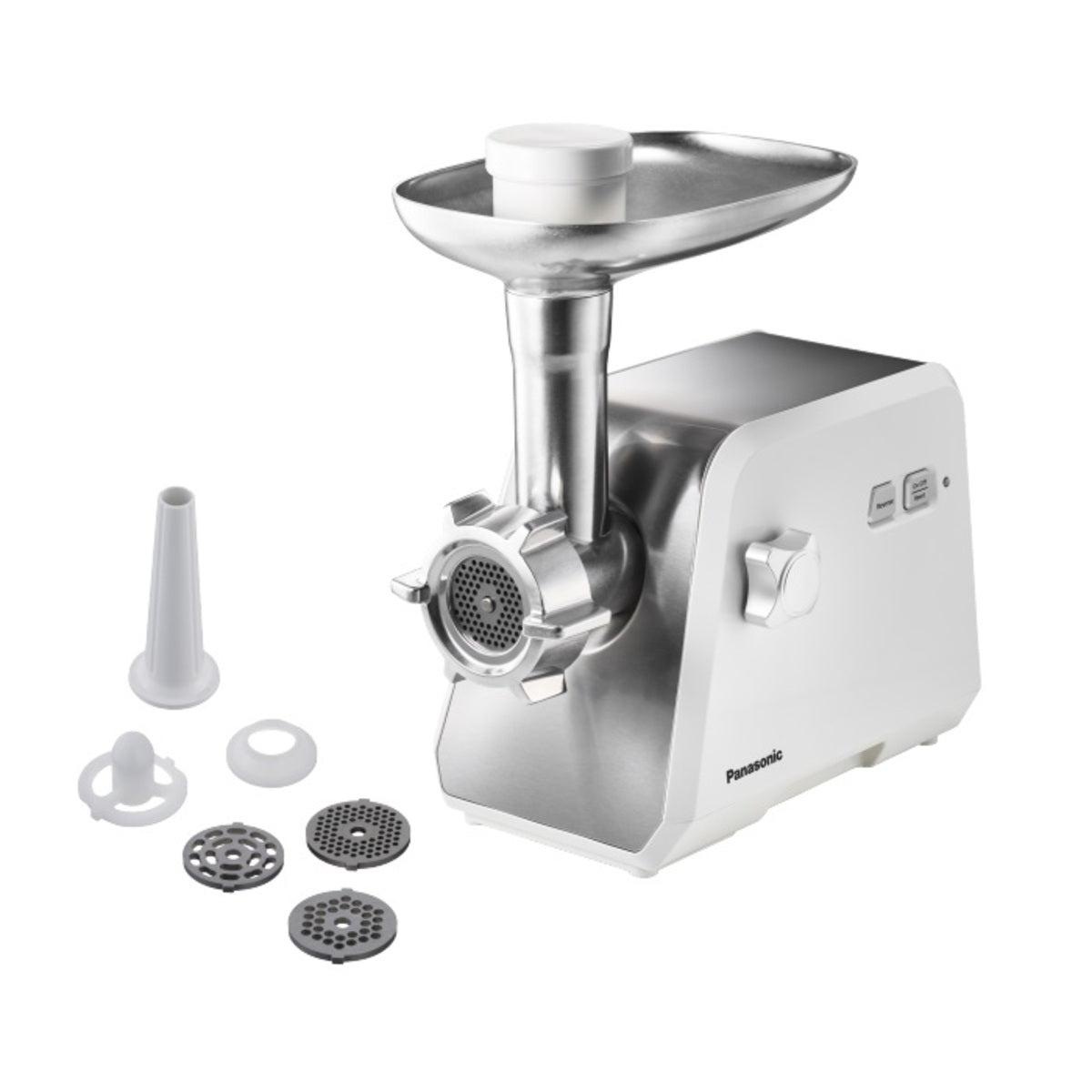 مفرمة لحم قوية من باناسونيك بقدرة 1700 واط مزودة بشفرة عالية الجودة مصنوعة في اليابان