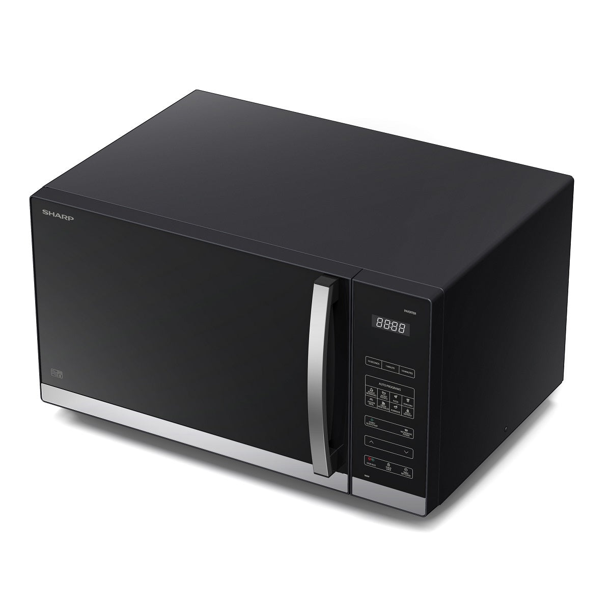SHARP 30Liter Flatbed Inverter Microwave Oven - Black