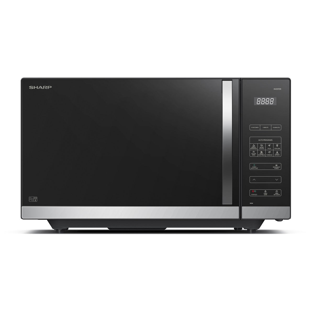 SHARP 30Liter Flatbed Inverter Microwave Oven - Black