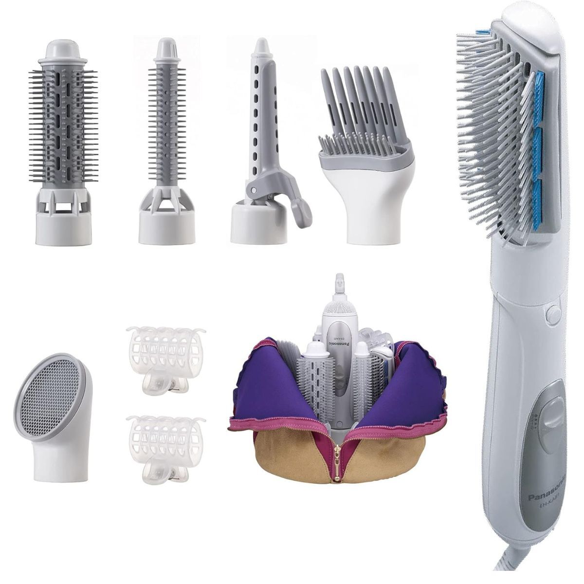 PANASONIC Hair Styler (8Pcs)with Bag