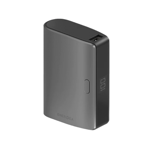 بنك طاقة عالمي ENERGEA COMPAC 35، سعة 10000 مللي أمبير في الساعة، بقوة 35 واط PD - لون رمادي معدني