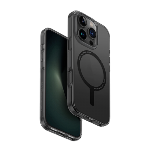 UNIQ HYBRID IPHONE 16 PRO (2024) 6.9 MAGCLICK CHARGING CLARIO (ECO) - SMOKE