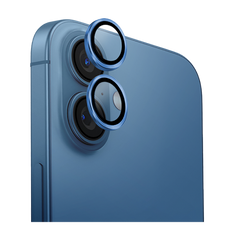 UNIQ OPTIX IPHONE 16 (2024) 6.1/6.7 ALUMINIUM CAMERA LENS PROTECTOR - PEARL BLUE (PEARL BLUE)