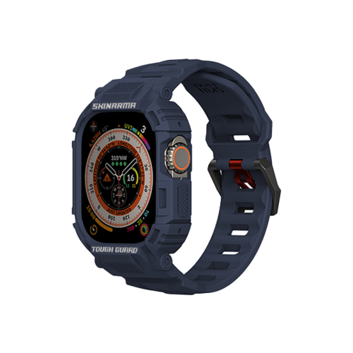 SKINARMA 2-IN-1 APPLE WATCH ULTRA STRAP + CASE MECHA 49 MM