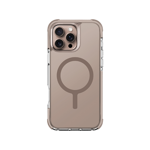 UNIQ HYBRID IPHONE 16 PRO (2024) 6.3 MAGCLICK CHARGING COMBAT - TAUPE GOLD