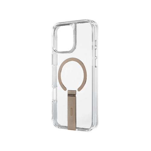 UNIQ HYBRID IPHONE 16 PRO (2024) 6.9 MAGCLICK CHARGING ELEVA WITH VERTICAL STAND - TAUPE GOLD (TAUPE GOLD)