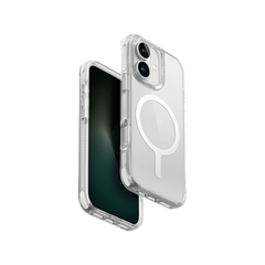 UNIQ HYBRID IPHONE 16 (2024) 6.7 MAGCLICK CHARGING COMBAT (LUMINOUS) - LUME-WHITE