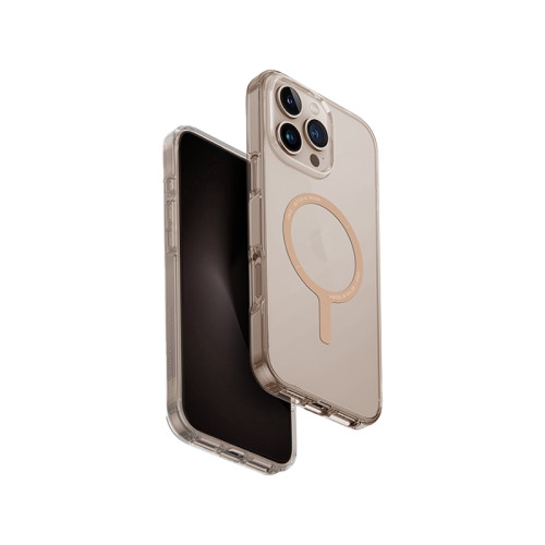 UNIQ HYBRID IPHONE 16 PRO MAX MAGCLICK CHARGING CLARIO (ECO) - CHAMPAGNE GOLD
