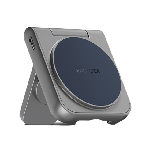 ENERGEA MAGDUO, 2IN1 FOLDABLE QI2 MAGNETIC FAST WIRELESS CHARGER -  BLUE