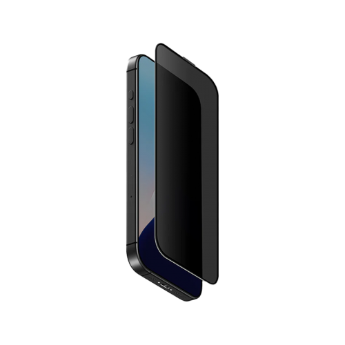 واقي شاشة زجاجي من UNIQ OPTIX لحماية الخصوصية لهاتف آيفون 16 (2024) مقاس 6.7 بوصة - حماية الخصوصية
