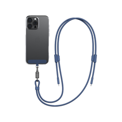 كابل ENERGEA LASSO LANYARD CC بطول 1.5 متر، سرعة 480 ميجابايت في الثانية، بقوة 240 واط، مع بطاقة تعليق - أزرق