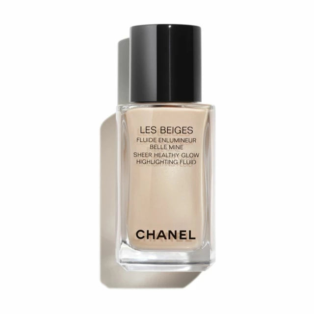 Chanel LES BEIGES HIGHLIGHTING FLUID Sheer Fluid Highlighter For A Luminous Healthy Glow For Face And Body Pearly Glow