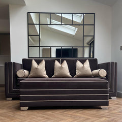 Large window design rectangular mirrors