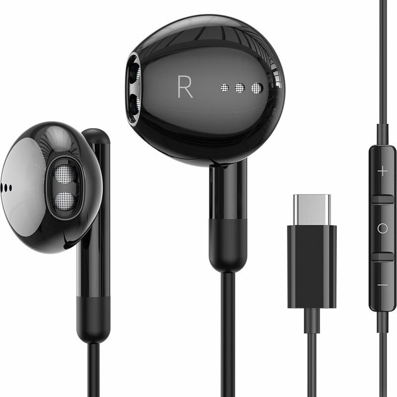 SIA SOUNDLINK SI-SL18PHN-BLK WIRED TYPE-C EARPHONE WITH MIC AND VOLUME CONTROL 1.2M-Black (IOS COMPATIBLE )