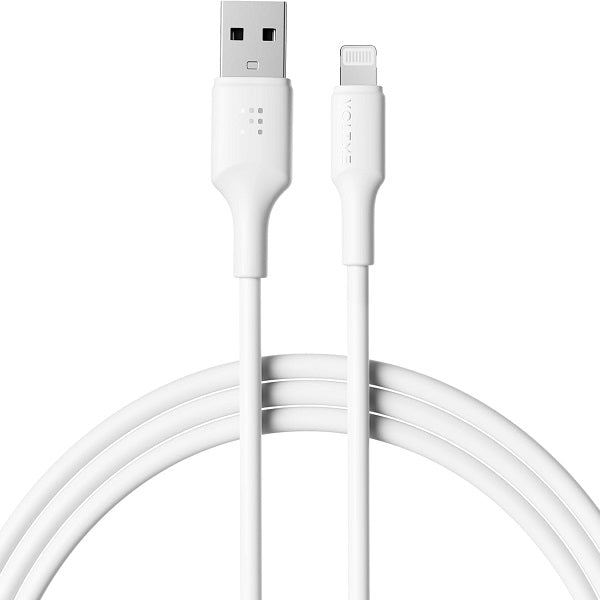 VOLTME Powerlink EDC Series Cable USB A to Lightning 2.0M 2.4A 12W White