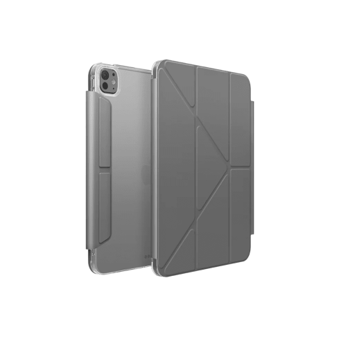 UNIQ CAMDEN CLICK IPAD 11TH GEN/10TH GEN - RHINO GREY