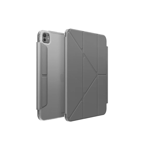 UNIQ CAMDEN CLICK غلاف جديد لأجهزة iPad Air 11 (2024) - رمادي رينو (رمادي رينو)