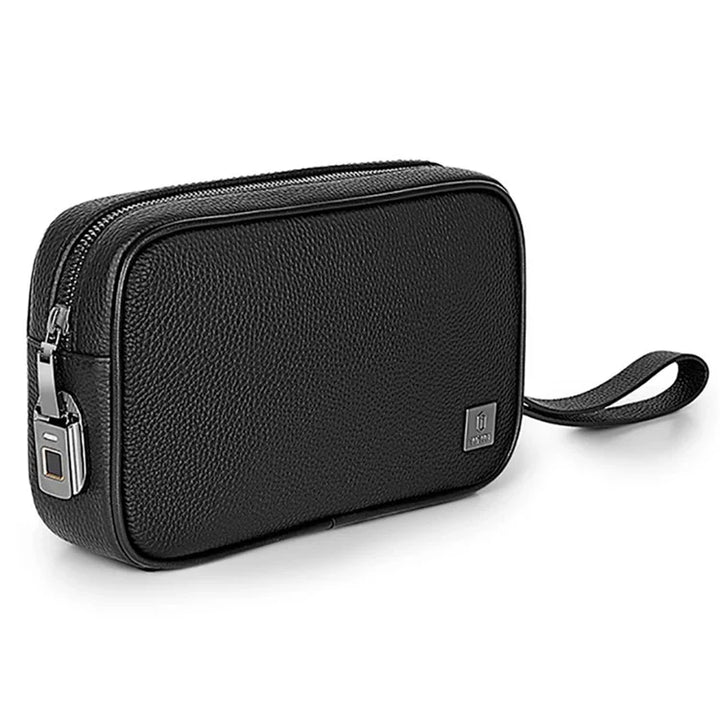 Wiwu Master Genuine Leather Fingerprint Lock Pouch