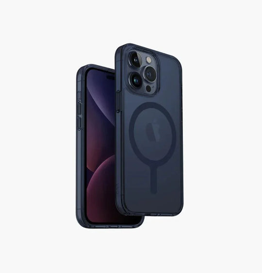 UNIQ HYBRID IPHONE PRO (2023) 6.1 MAGCLICK CHARGING LIFEPRO XTREME (AF) - SMOKE BLUE